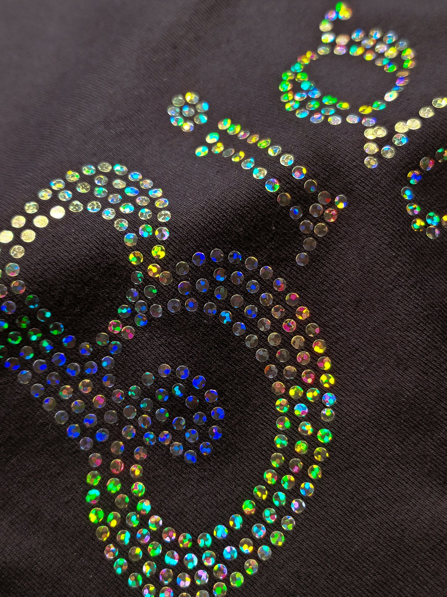 Big/Little Spangled Cropped Tank Tops