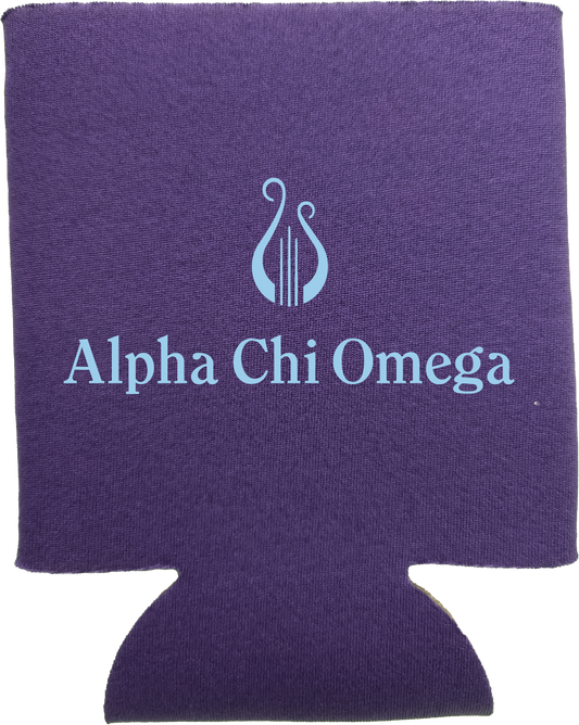 Alpha Chi Omega Can Coozies