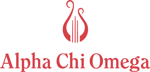 Alpha Chi Omega Permanent Stickers
