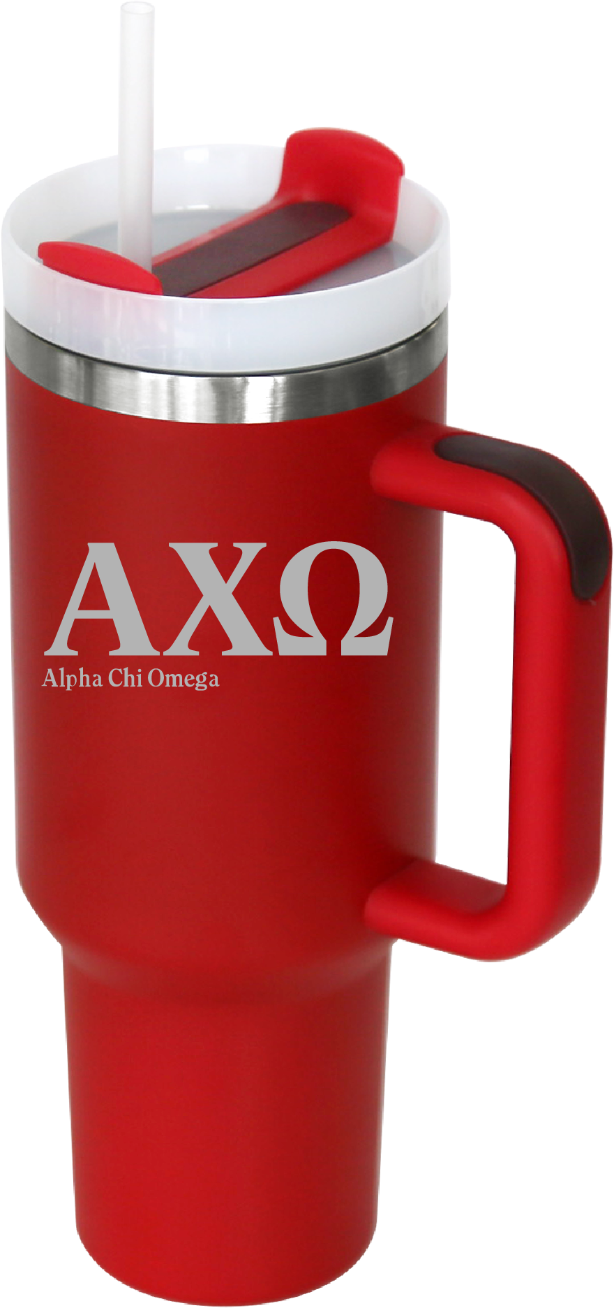 Alpha Chi Omega Lettered 40oz Tumblers