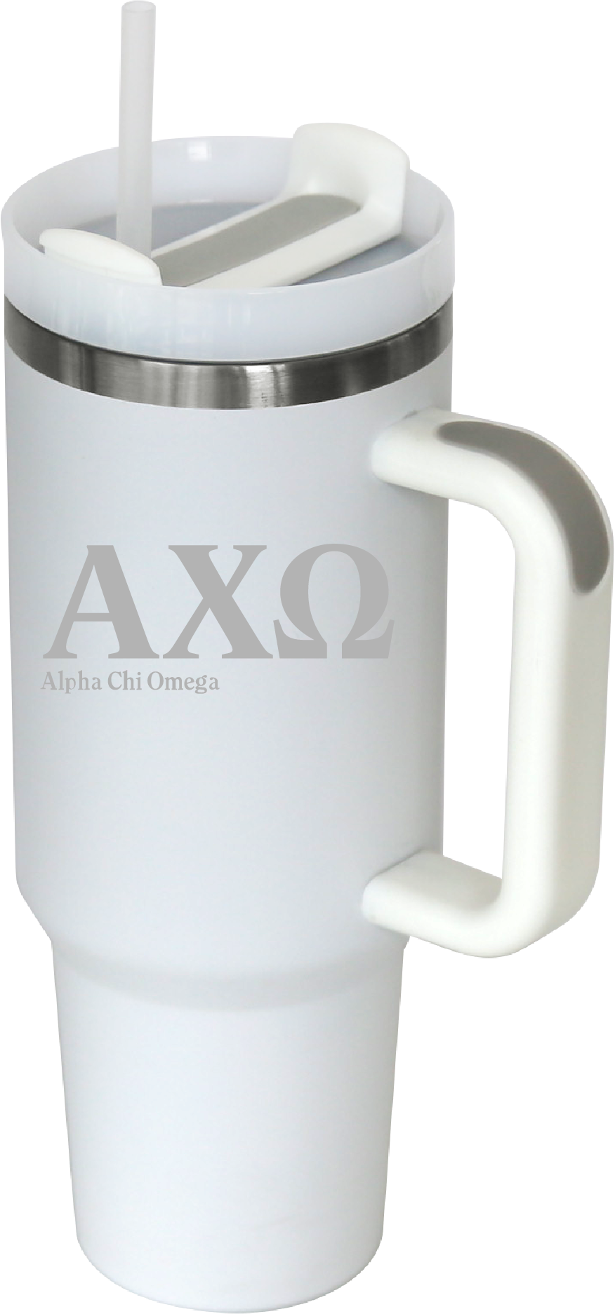 Alpha Chi Omega Lettered 40oz Tumblers