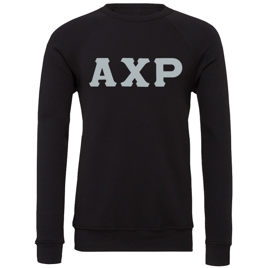 Alpha Chi Rho Lettered Crewneck Sweatshirts