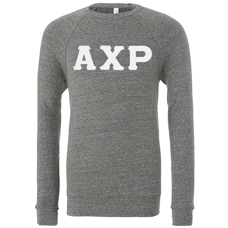 Alpha Chi Rho Lettered Crewneck Sweatshirts