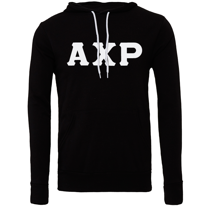 Alpha Chi Rho Lettered Hooded Sweatshirts