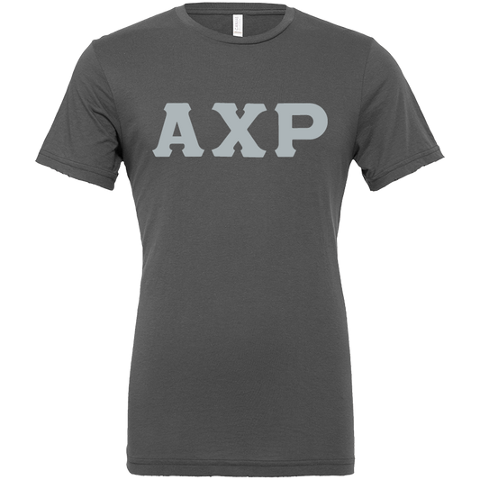 Alpha Chi Rho Lettered Short Sleeve T-Shirts