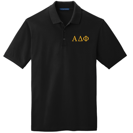 Alpha Delta Phi Men's Embroidered Polo Shirt