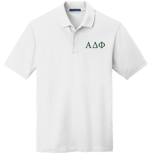 Alpha Delta Phi Men's Embroidered Polo Shirt