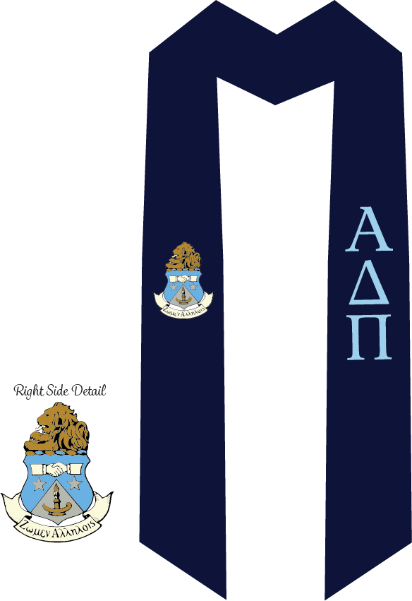 Alpha Delta Pi Graduation Stoles