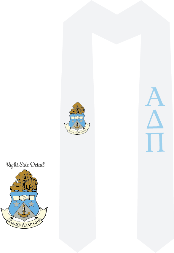 Alpha Delta Pi Graduation Stoles