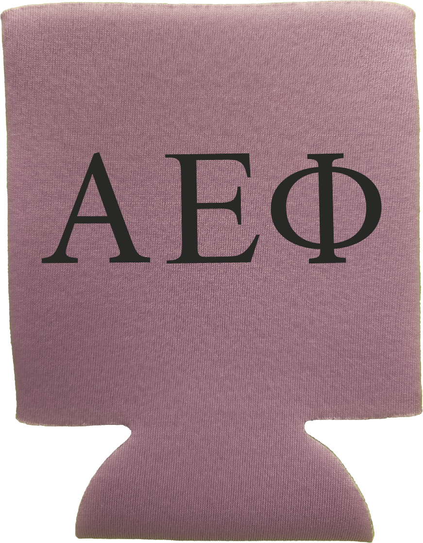 Alpha Epsilon Phi Can Coozies