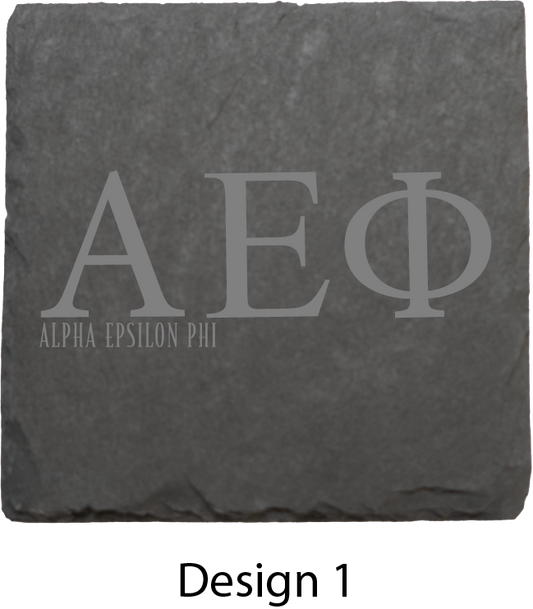 Alpha Epsilon Phi Stone Coasters - 4-Pack