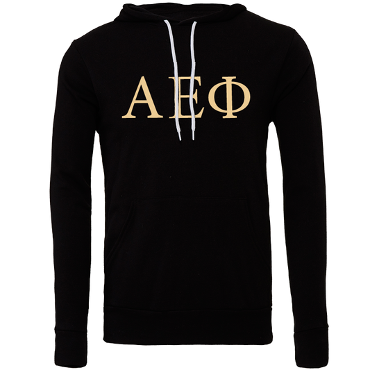 Alpha Epsilon Phi Lettered Hooded Sweatshirts