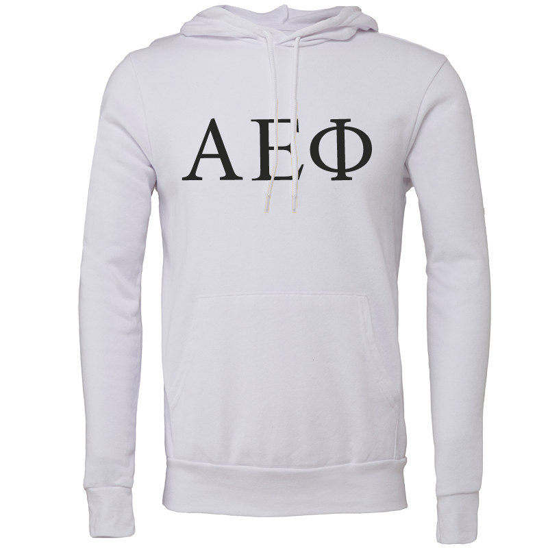 Alpha Epsilon Phi Lettered Hooded Sweatshirts