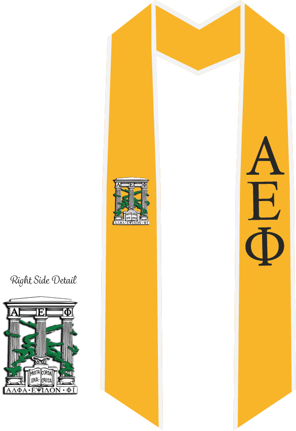Alpha Epsilon Phi Graduation Stoles