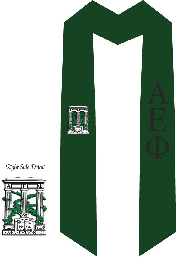 Alpha Epsilon Phi Graduation Stoles
