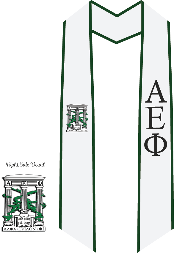 Alpha Epsilon Phi Graduation Stoles