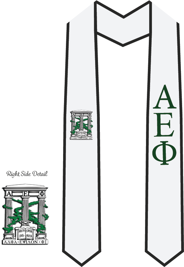 Alpha Epsilon Phi Graduation Stoles