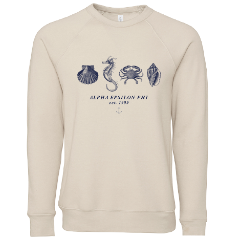 Alpha Epsilon Phi Nautical Graphic Crewnecks
