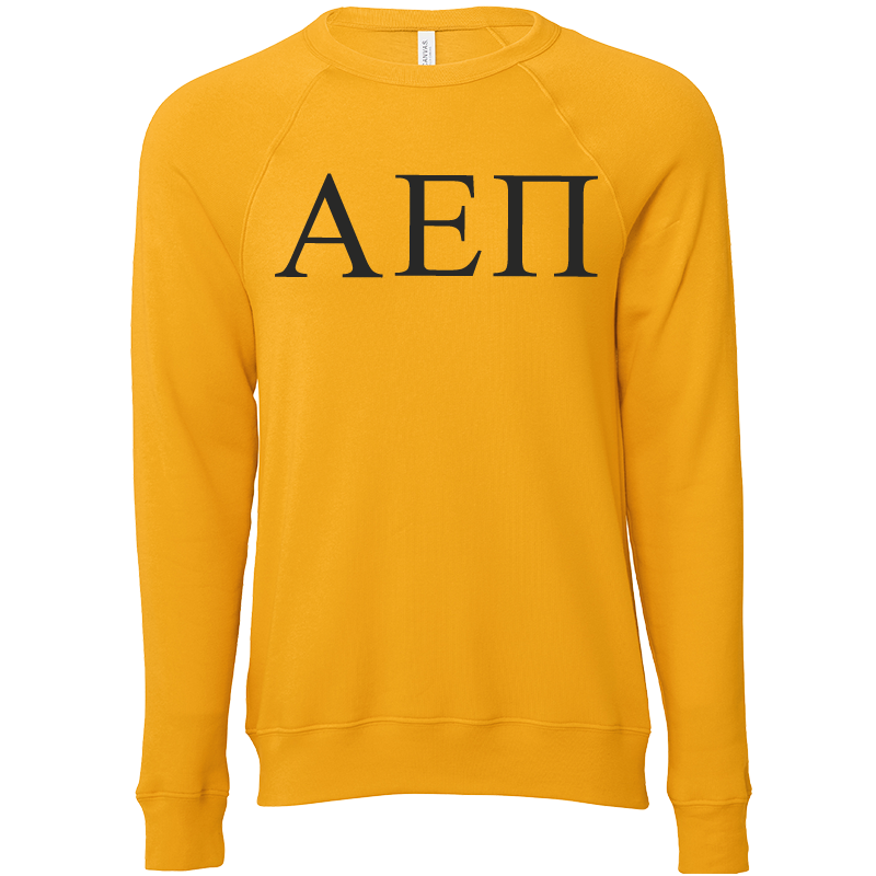 Alpha Epsilon Pi Lettered Crewneck Sweatshirts