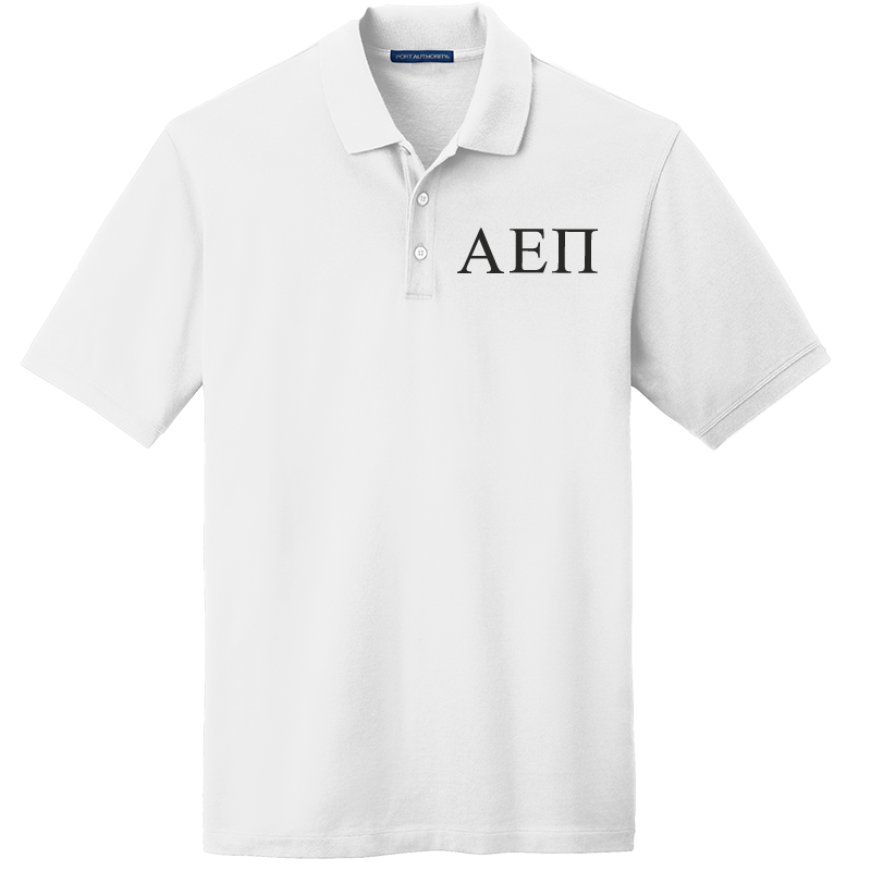 Alpha Delta Pi Men's Embroidered Polo Shirt