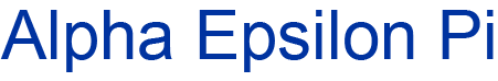 Alpha Epsilon Pi Permanent Stickers