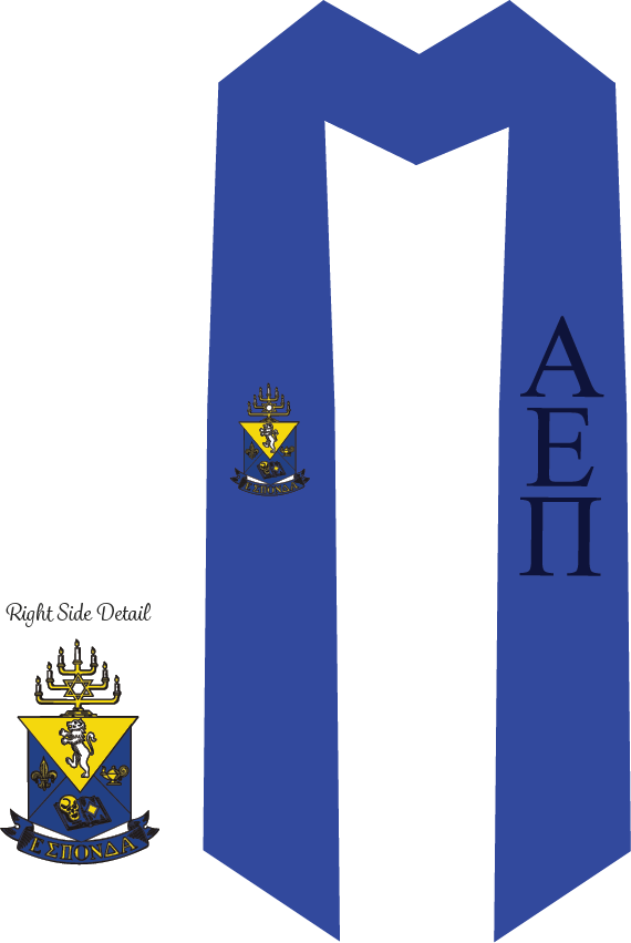 Alpha Epsilon Pi Graduation Stoles