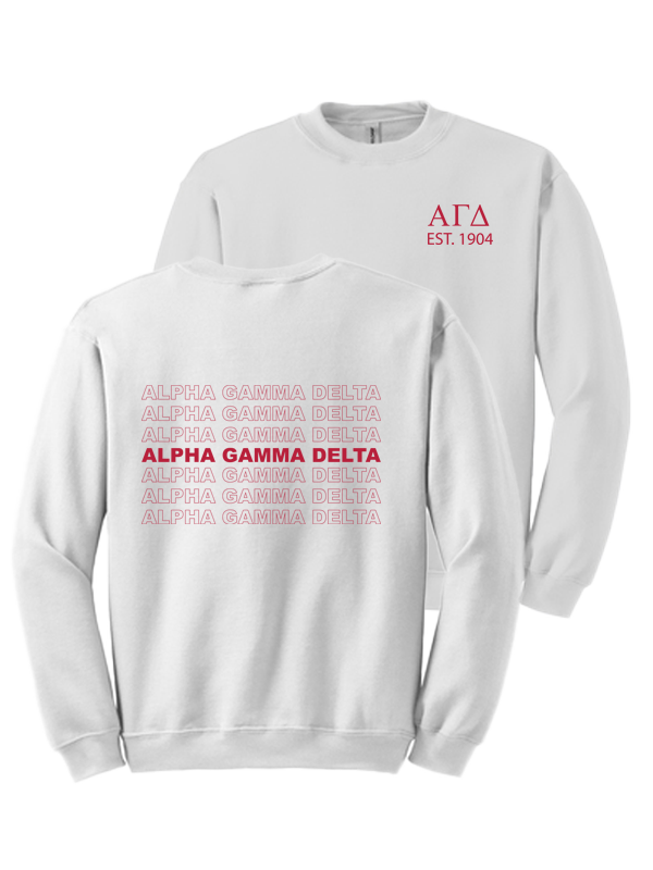 Alpha gamma delta 2024 sweatshirt