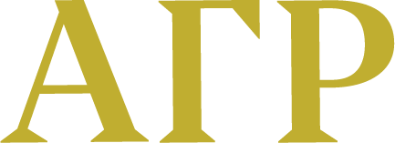 Alpha Gamma Rho Permanent Stickers