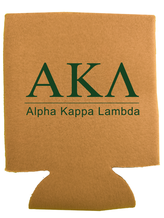 Alpha Kappa Lambda Can Coozies