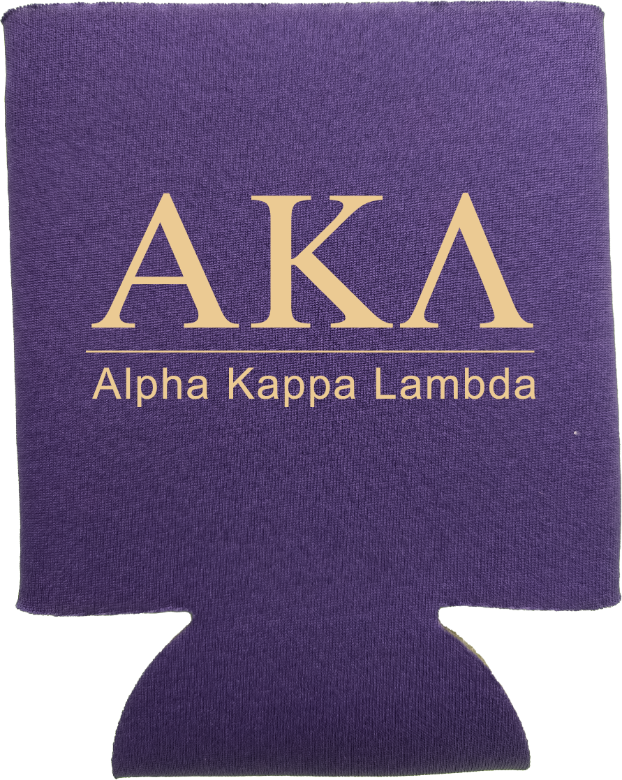 Alpha Kappa Lambda Can Coozies