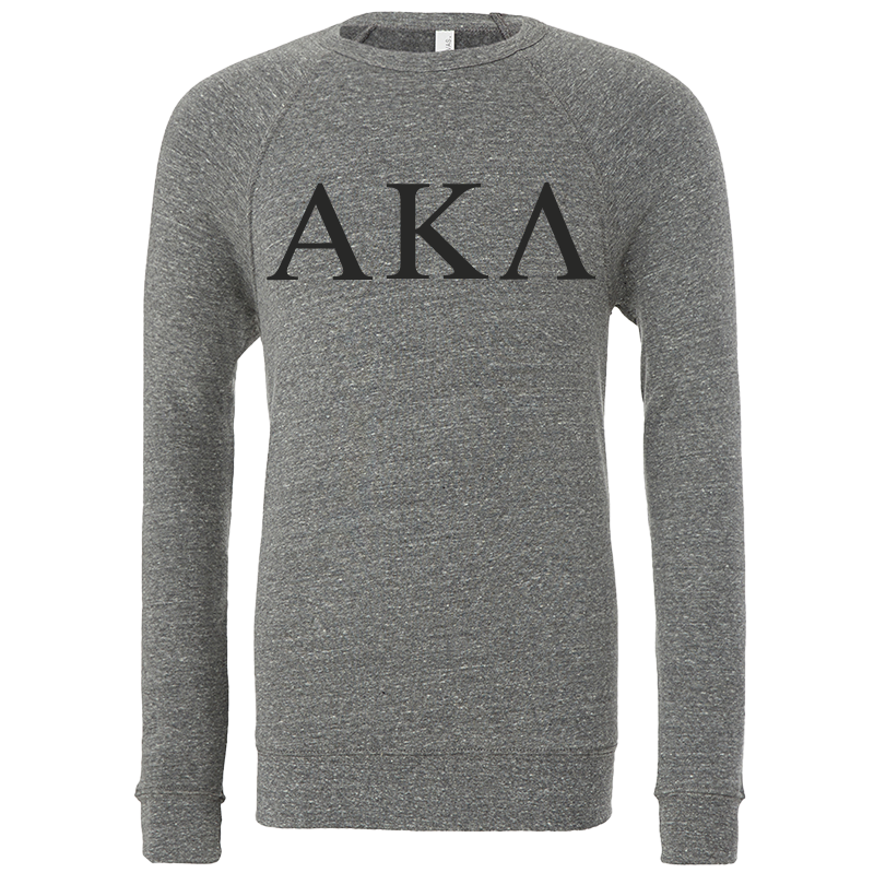 Alpha Kappa Lambda Lettered Crewneck Sweatshirts