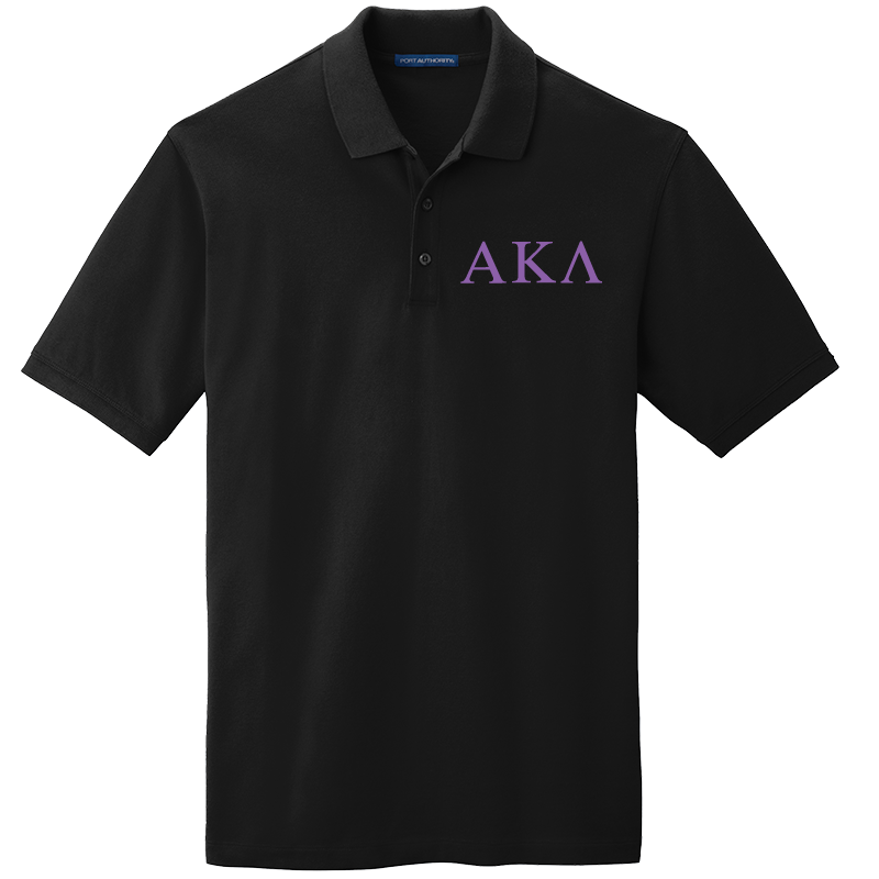 Alpha Kappa Lambda Men's Embroidered Polo Shirt