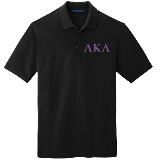 Alpha Kappa Lambda Men's Embroidered Polo Shirt