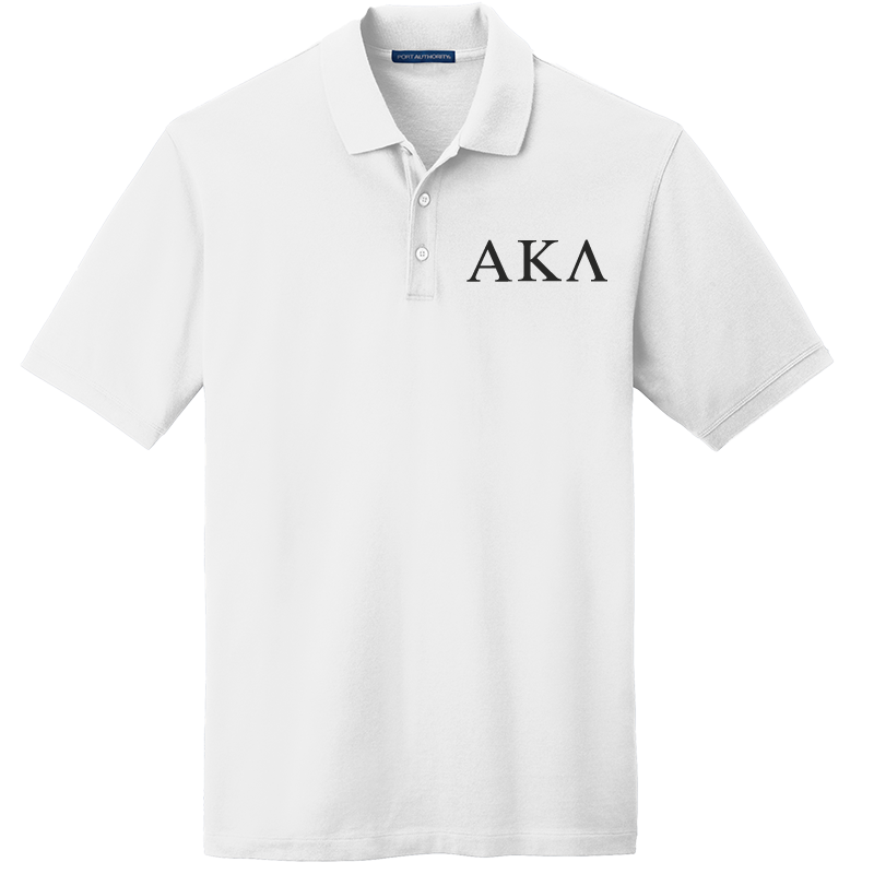 Alpha Kappa Lambda Men's Embroidered Polo Shirt