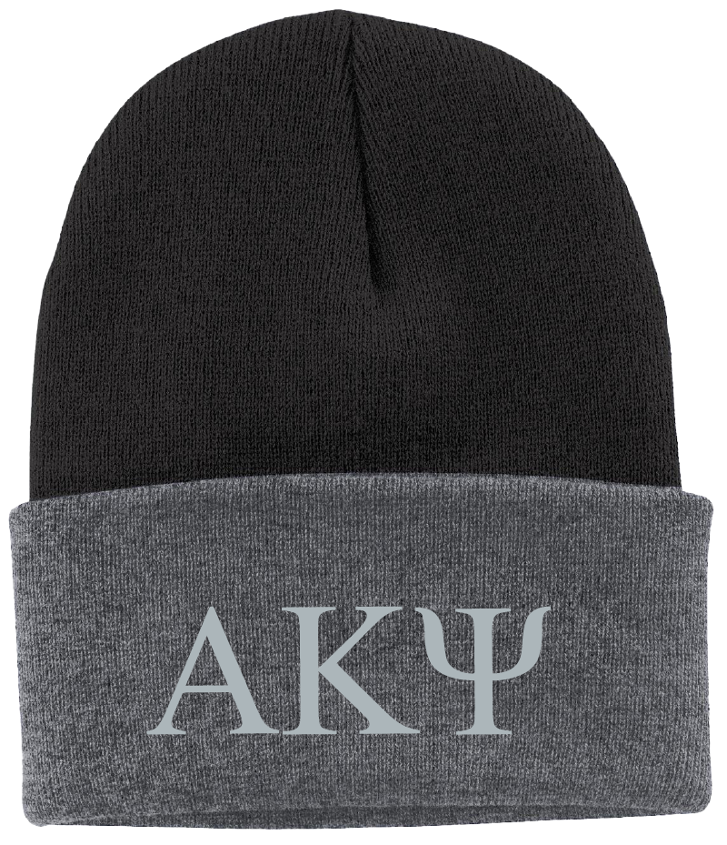 Alpha Kappa Psi Lettered Beanies