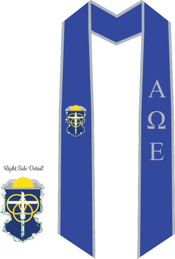 Alpha Omega Epsilon Graduation Stoles