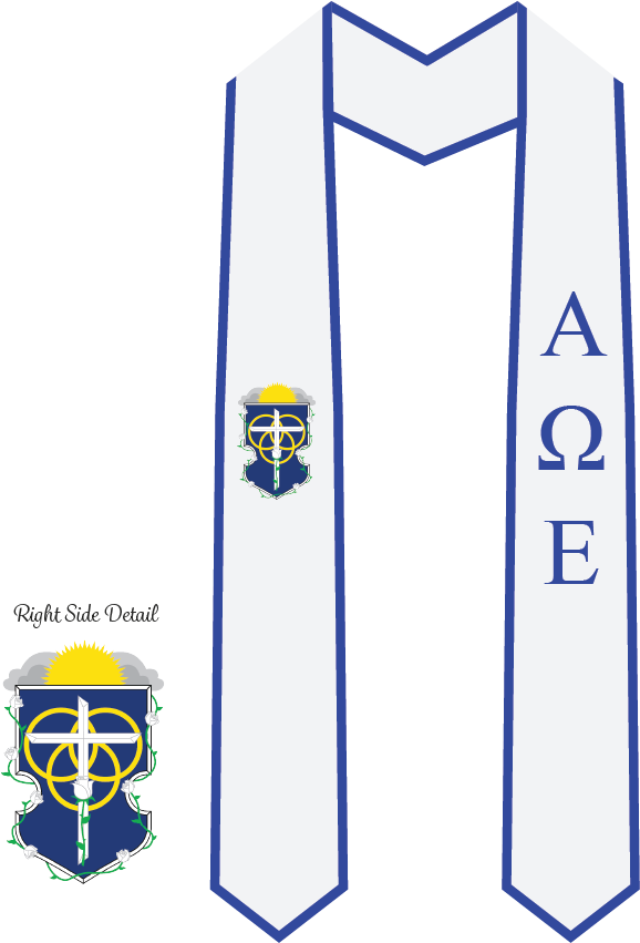 Alpha Omega Epsilon Graduation Stoles