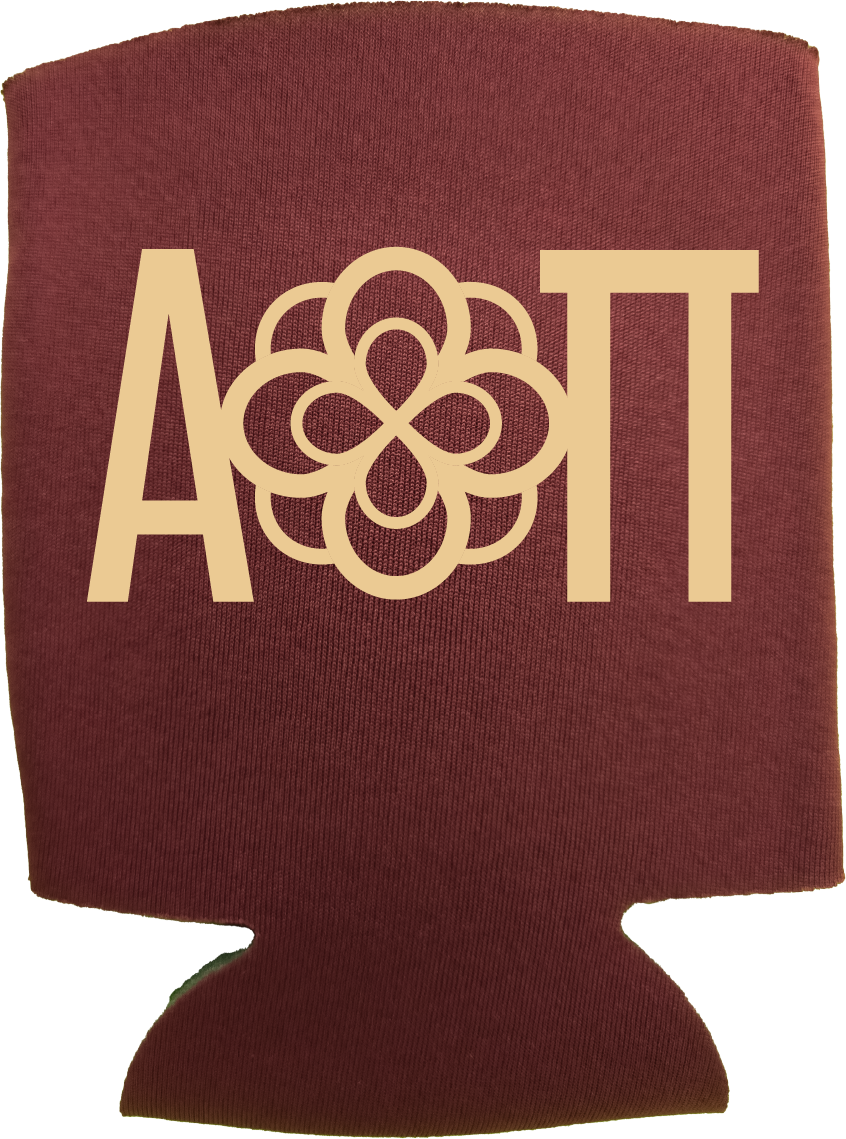 Alpha Omicron Pi Can Coozies
