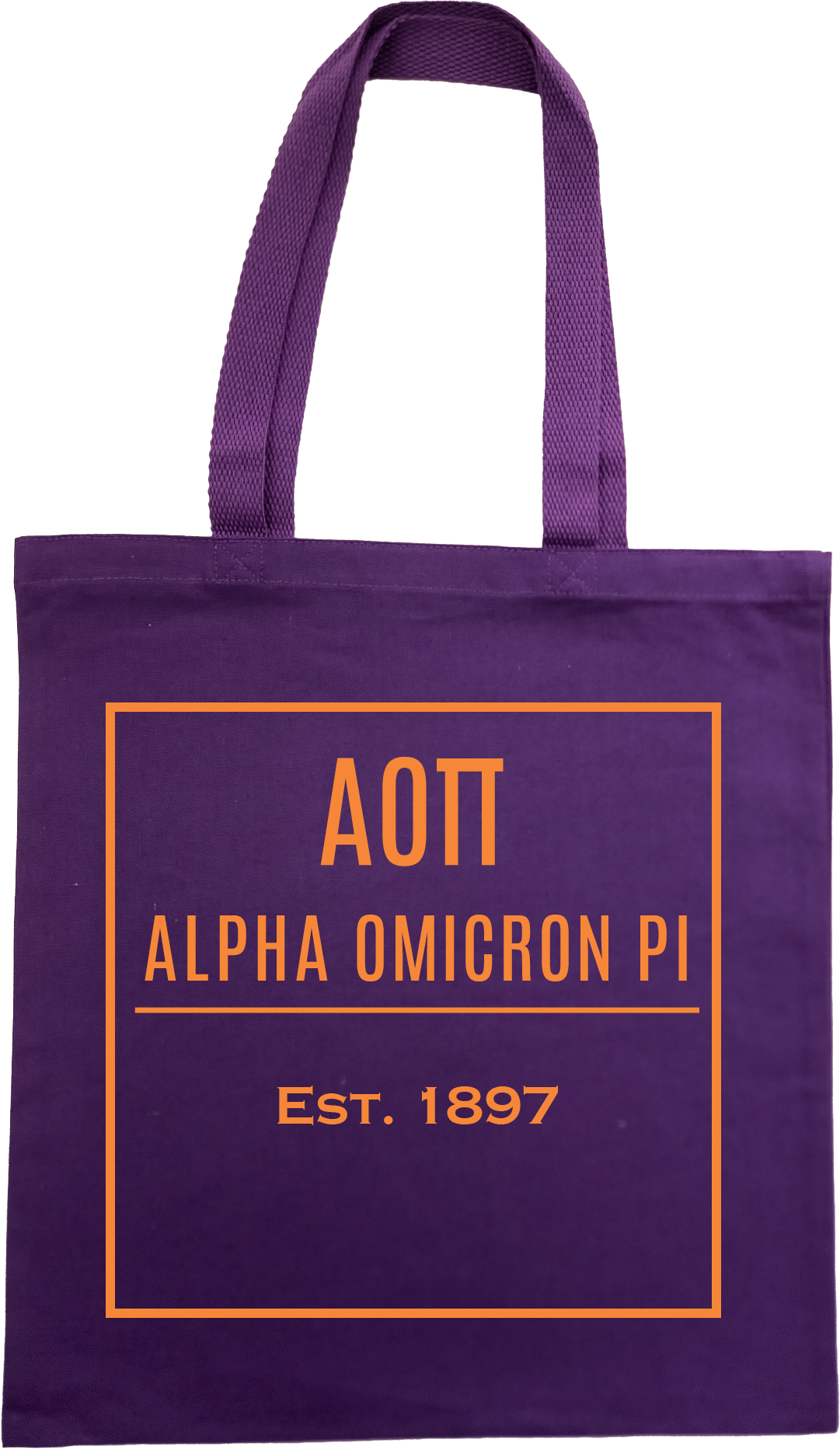 Alpha Omicron Pi Tote Bags