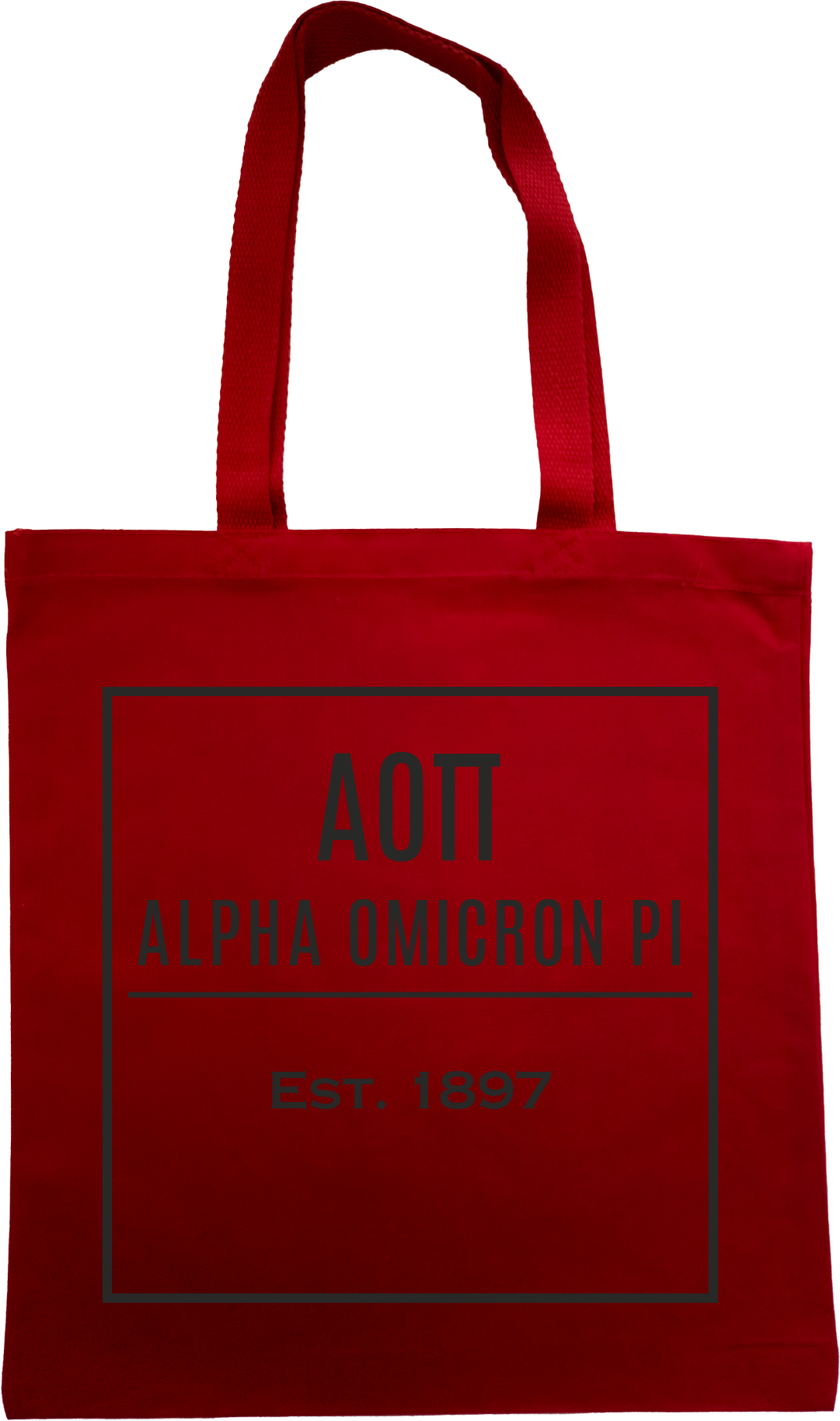 Alpha Omicron Pi Tote Bags