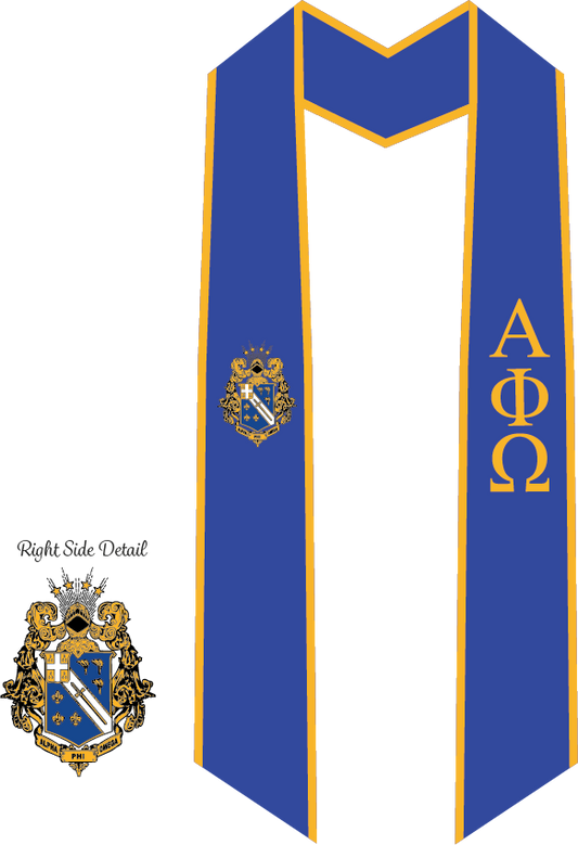 Alpha Phi Omega Graduation Stoles