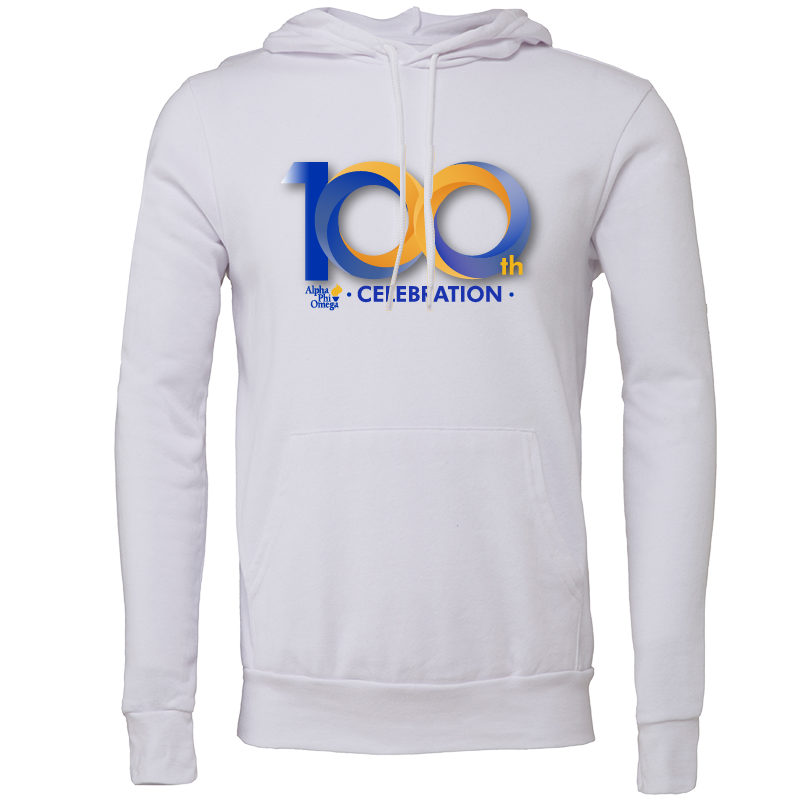 Alpha Phi Omega Centennial 100th Celebration Hooded Sweatshirts