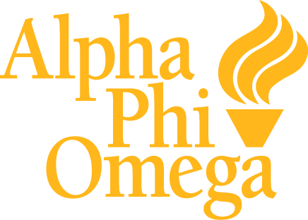 Alpha Phi Omega Permanent Stickers