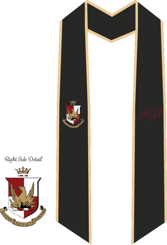 Alpha Sigma Alpha Graduation Stoles