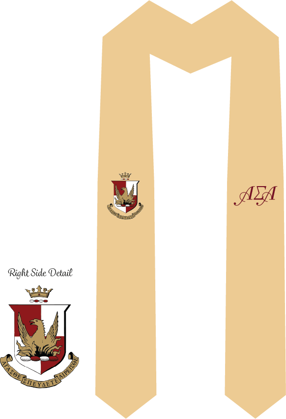 Alpha Sigma Alpha Graduation Stoles