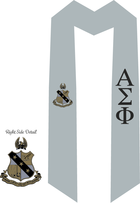 Alpha Sigma Phi Graduation Stoles