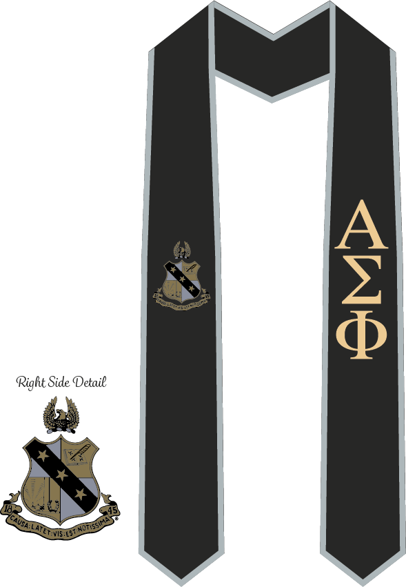 Alpha Sigma Phi Graduation Stoles