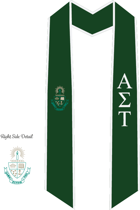 Alpha Sigma Tau Graduation Stoles