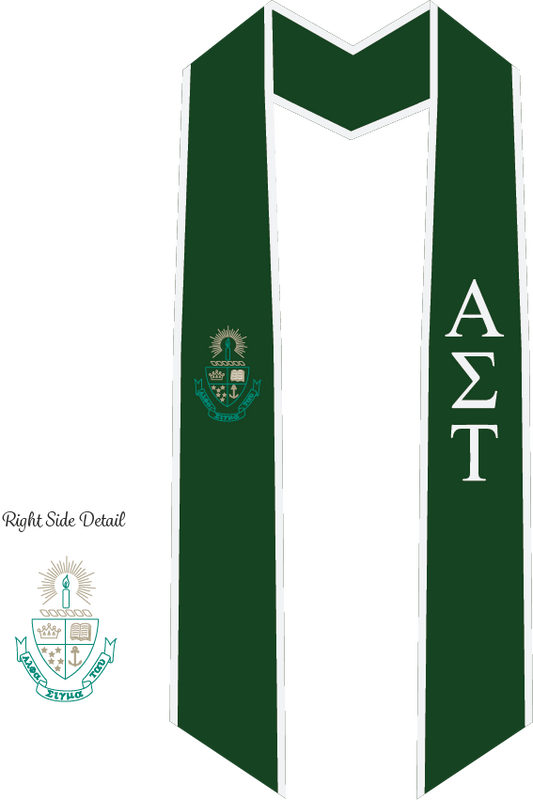 Alpha Sigma Tau Graduation Stoles