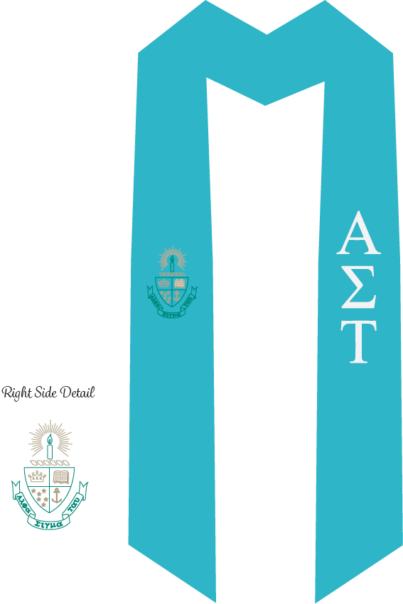 Alpha Sigma Tau Graduation Stoles